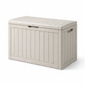 Coffre en plastique beige 120x60x55 cm